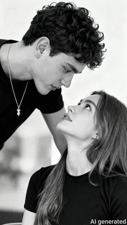 Black and white foto