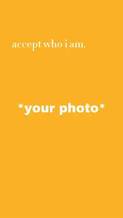 accept who I am🙈