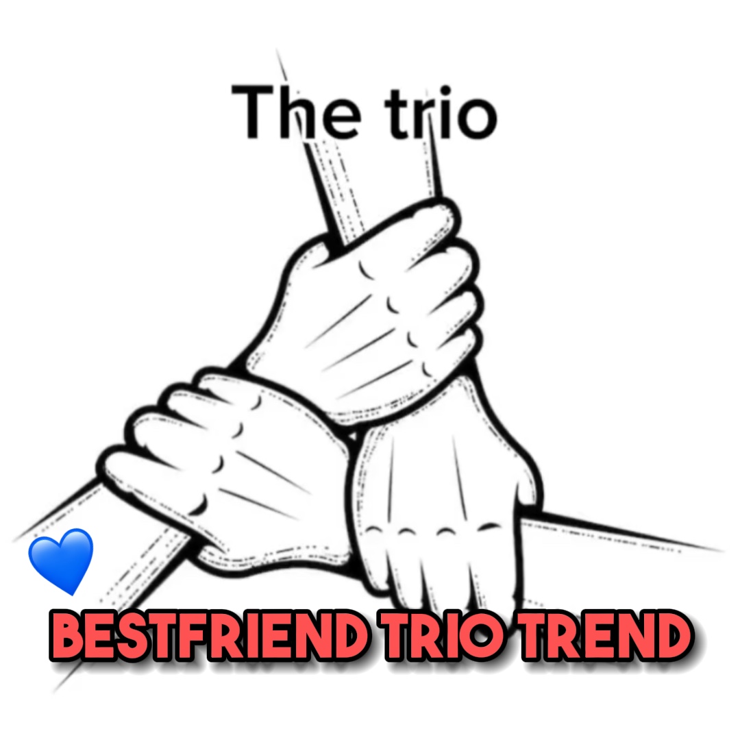 Le trio💙🔥