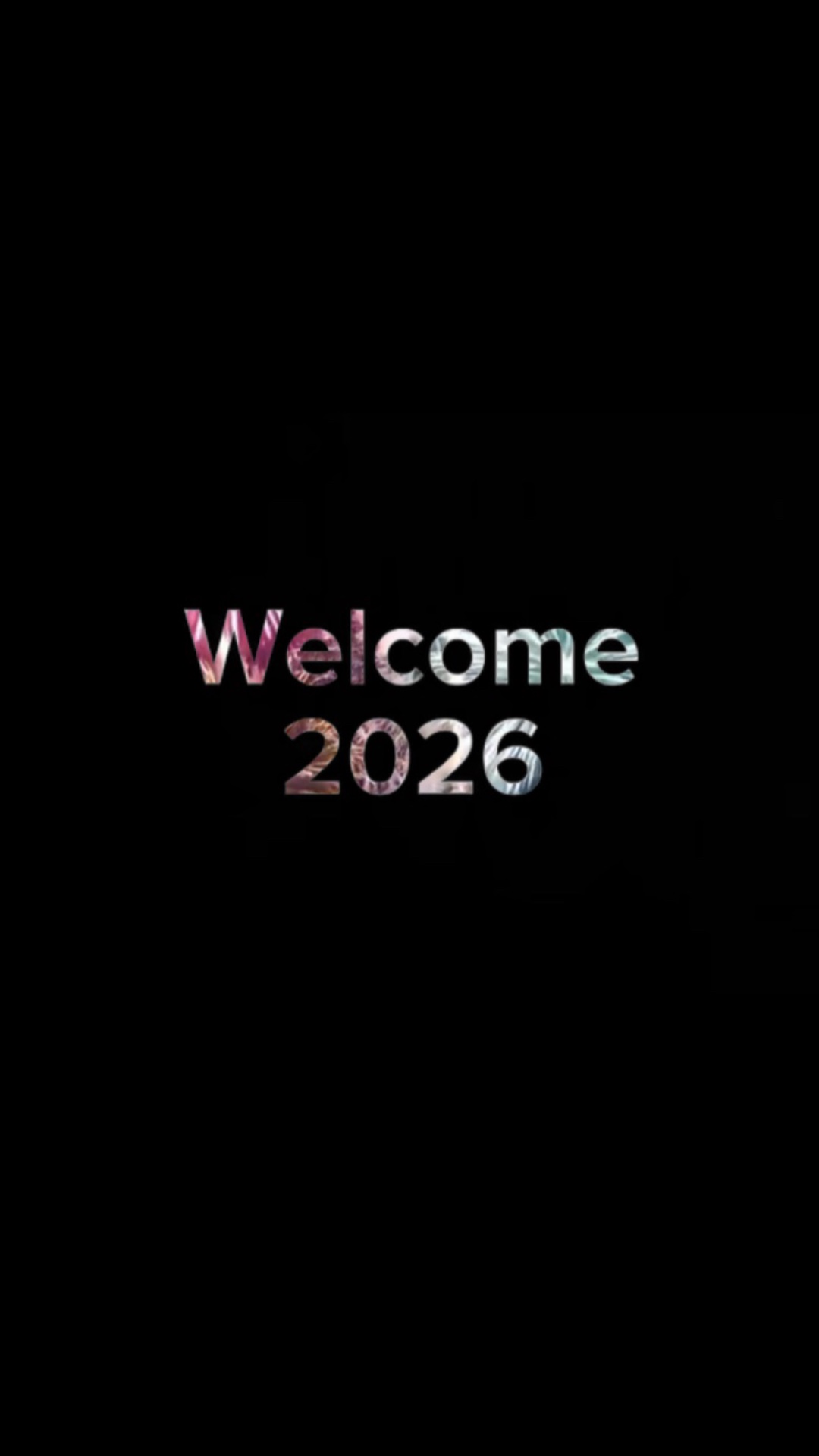 Welcome 2026