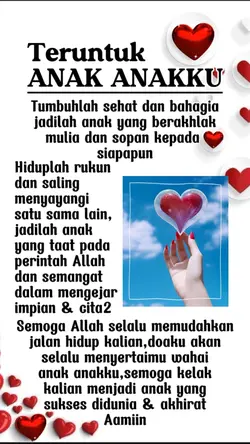 Untuk Anakku