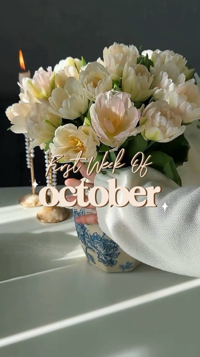 PREMIÈRE SEMAINE D'OCTOBRE