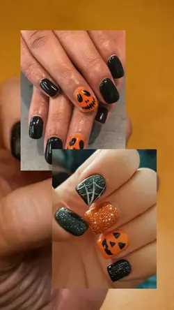 spooky nails vibes
