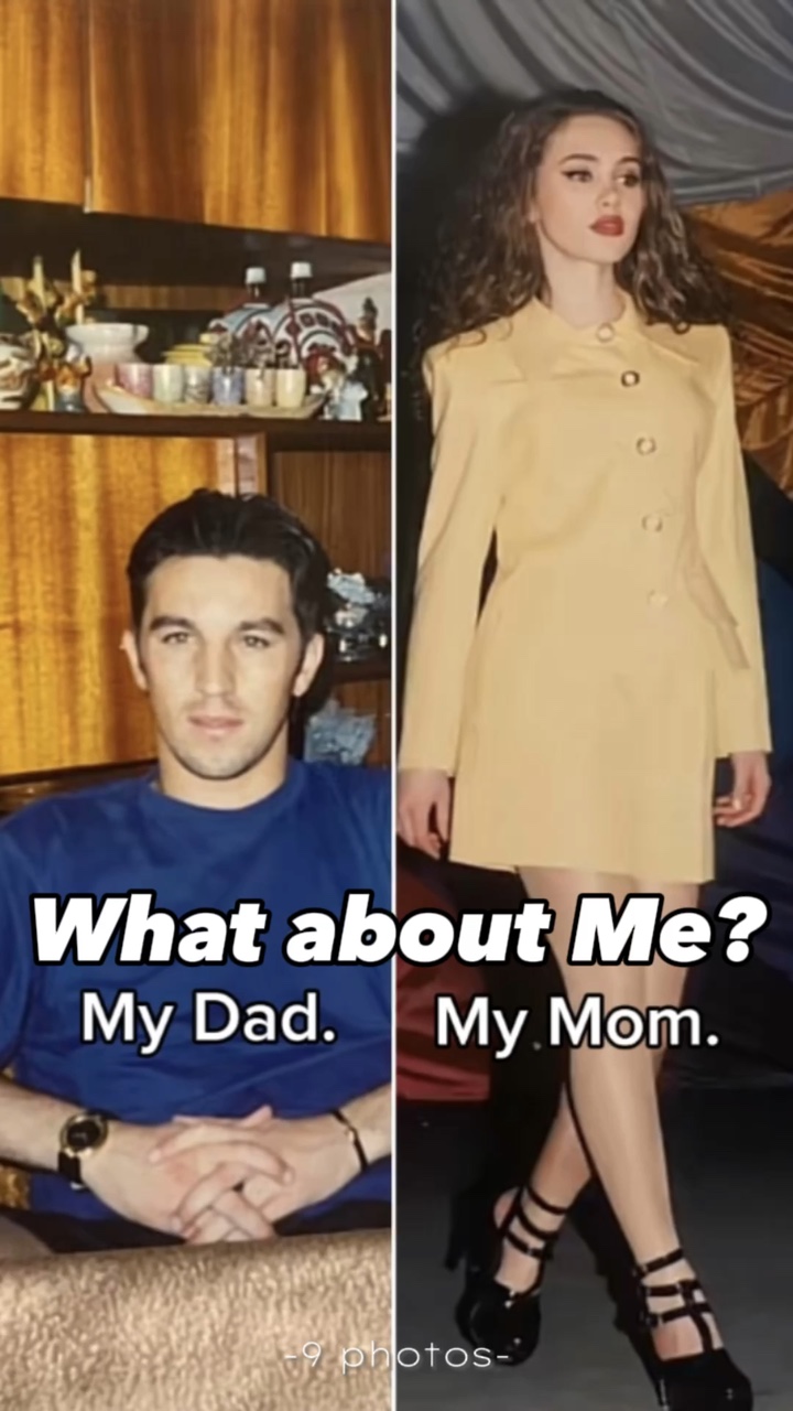 Mom and dad and me