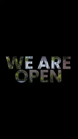 Black We’Re Open