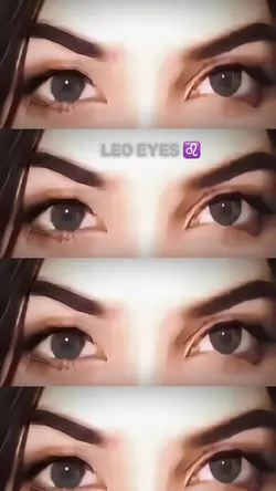 Leo eyes ♌️