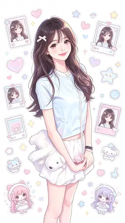 Cartoon cute