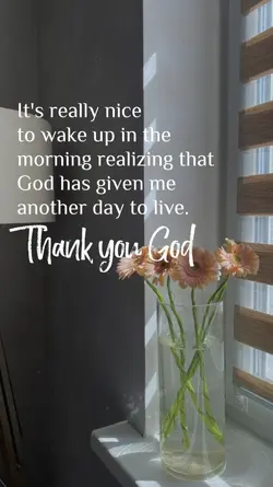 Thank you God