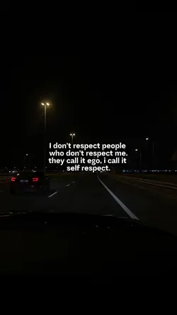 self respect