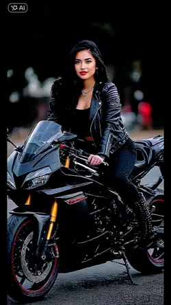 Uma Motoqueira Ia