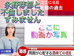 永野芽郁と不倫テンプレ