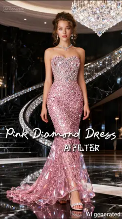 Pink Diamond Dress