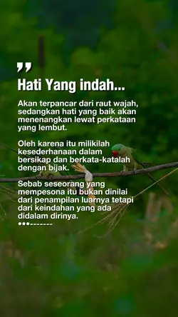 Hati yang indah