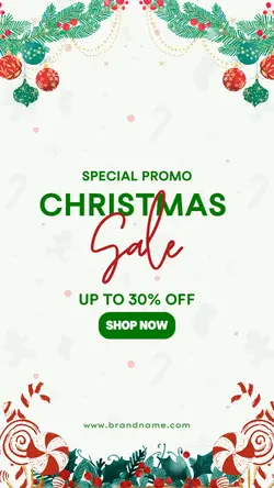 Christmas Sale Promo