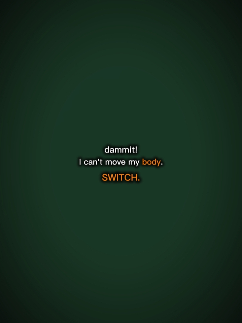 I can't move my body