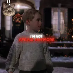 Not afraid anymore