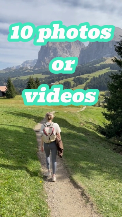 10 photos or videos 
