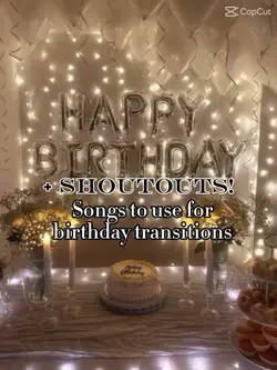 Birthday transition 