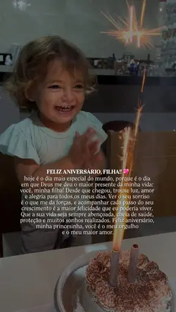 parabéns filha 