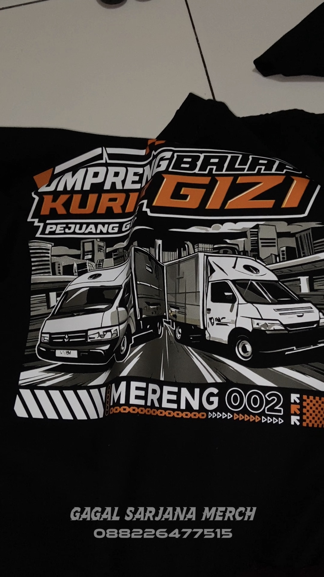Sablon Kaos Custom