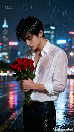 Ghép ảnh dưới mưa