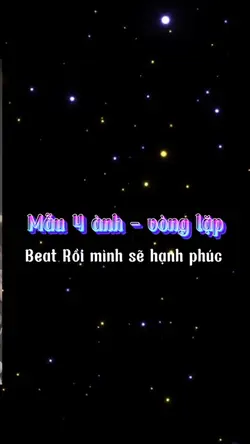 Mẫu 4 ảnh-Vòng lặp