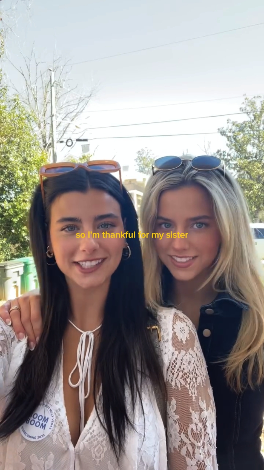 Dankbar für Schwester