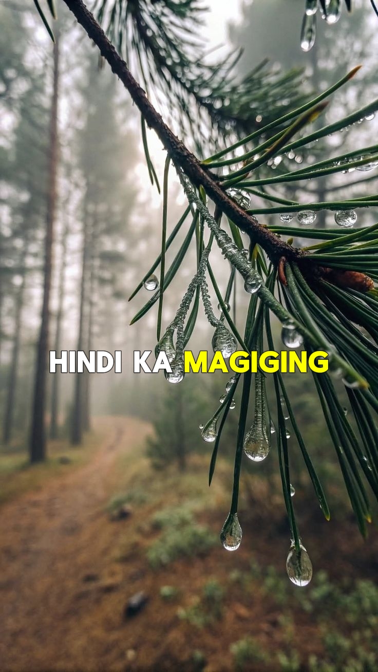 Hindi ka magiging 