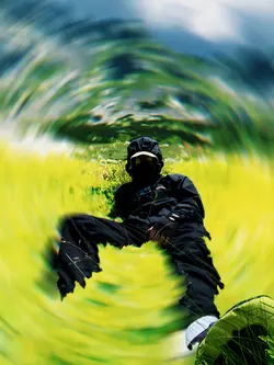 Radial blur effect
