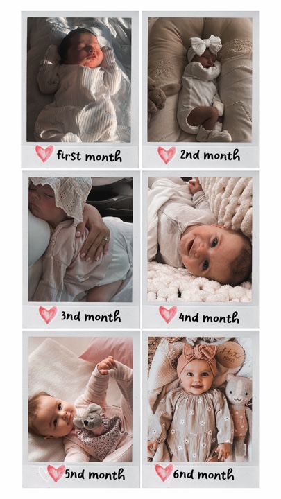 Bebé de 6 meses 🫶