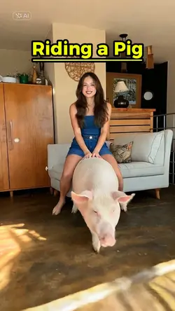 Riding a Pig - AI