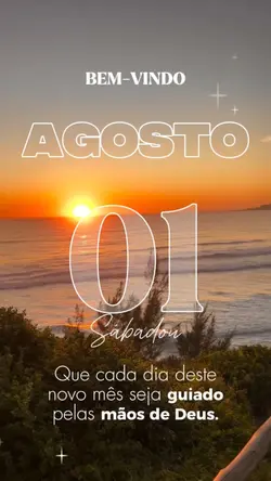 Bem-vindo Agosto 