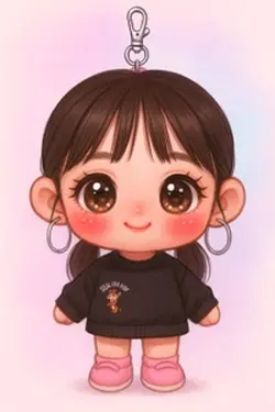 キーホルダー風