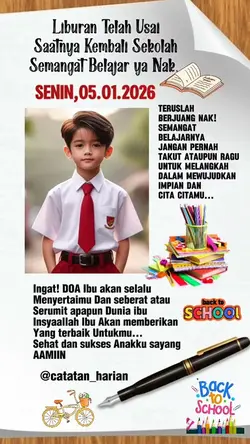 Kembali ke sekolah