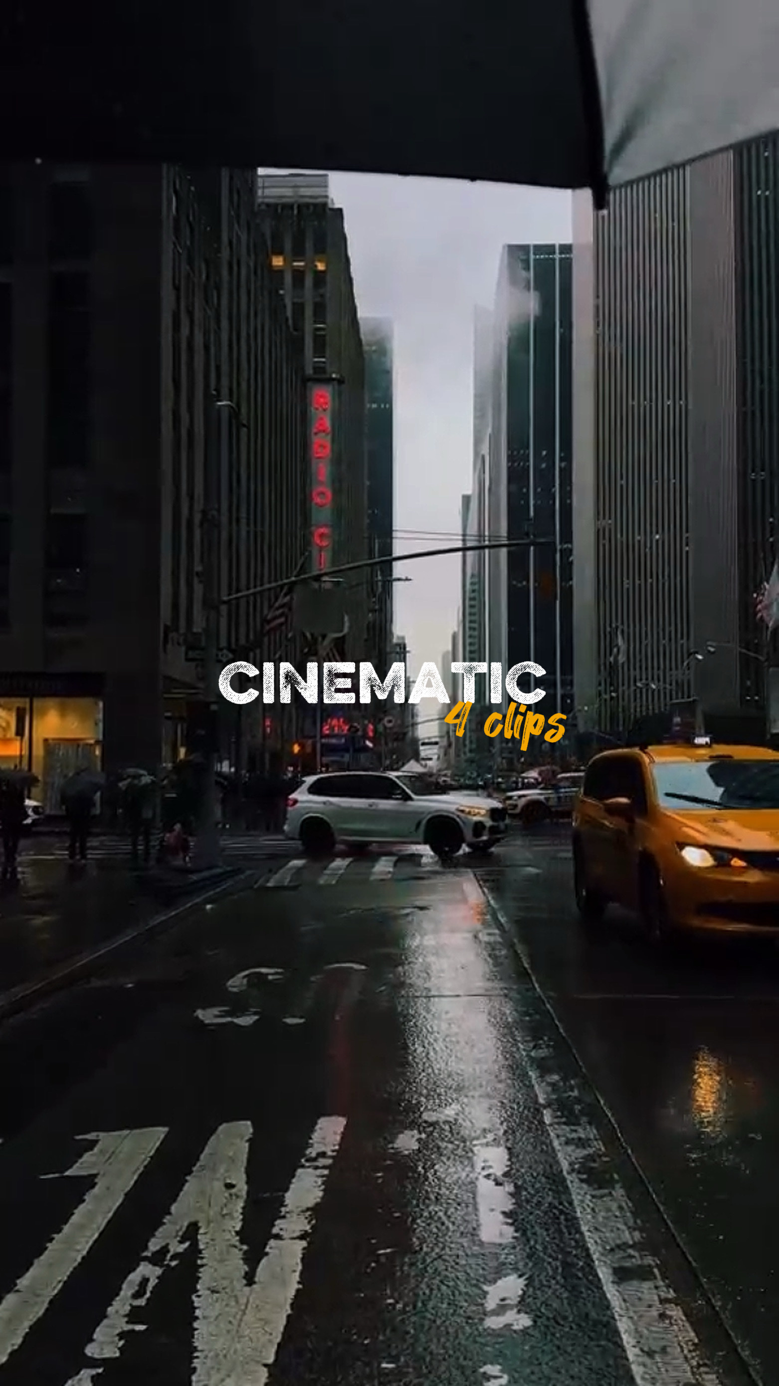 Cinematic 4 clips