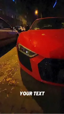 Audi R8 Template