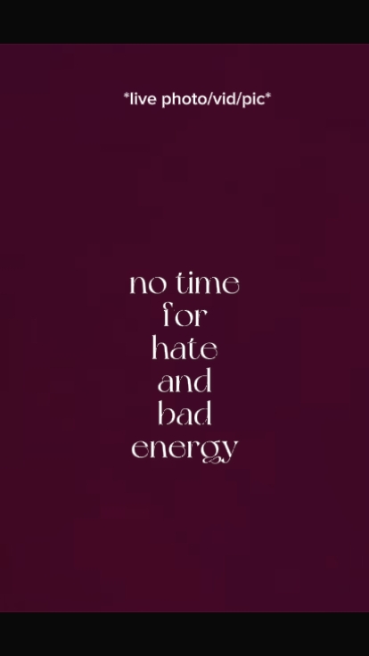 no time for hate