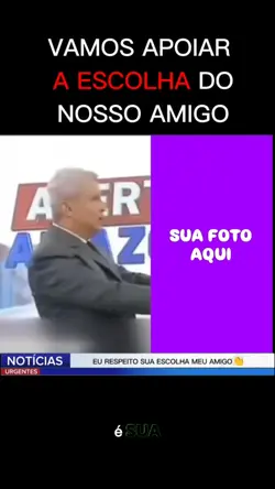 sua escolha 