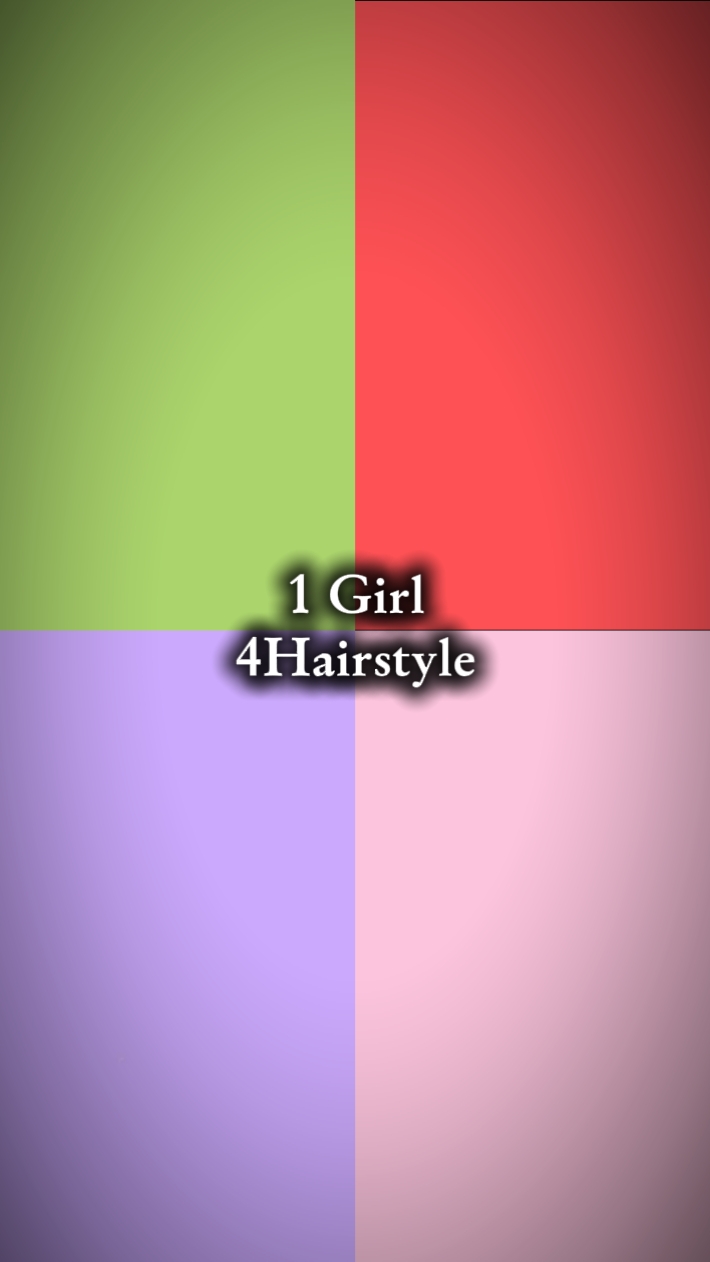 1girl 4 헤어스타일