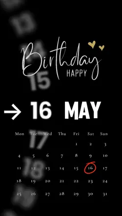 HBD 16 May