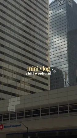 mini vlog ⋆˙⟡