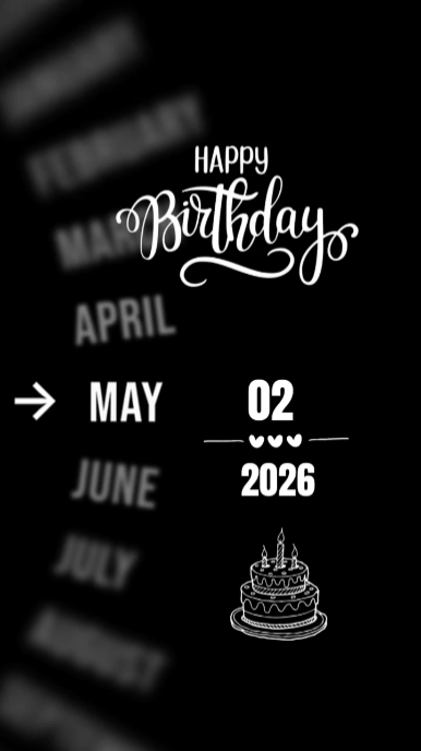 HBD 2 MAY