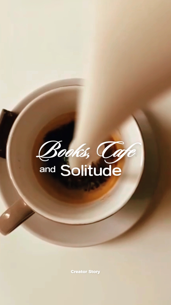 Book,Cafe & Solitude