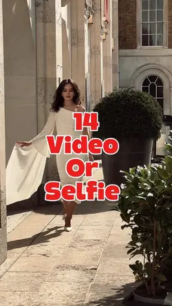 14 video or selfie 