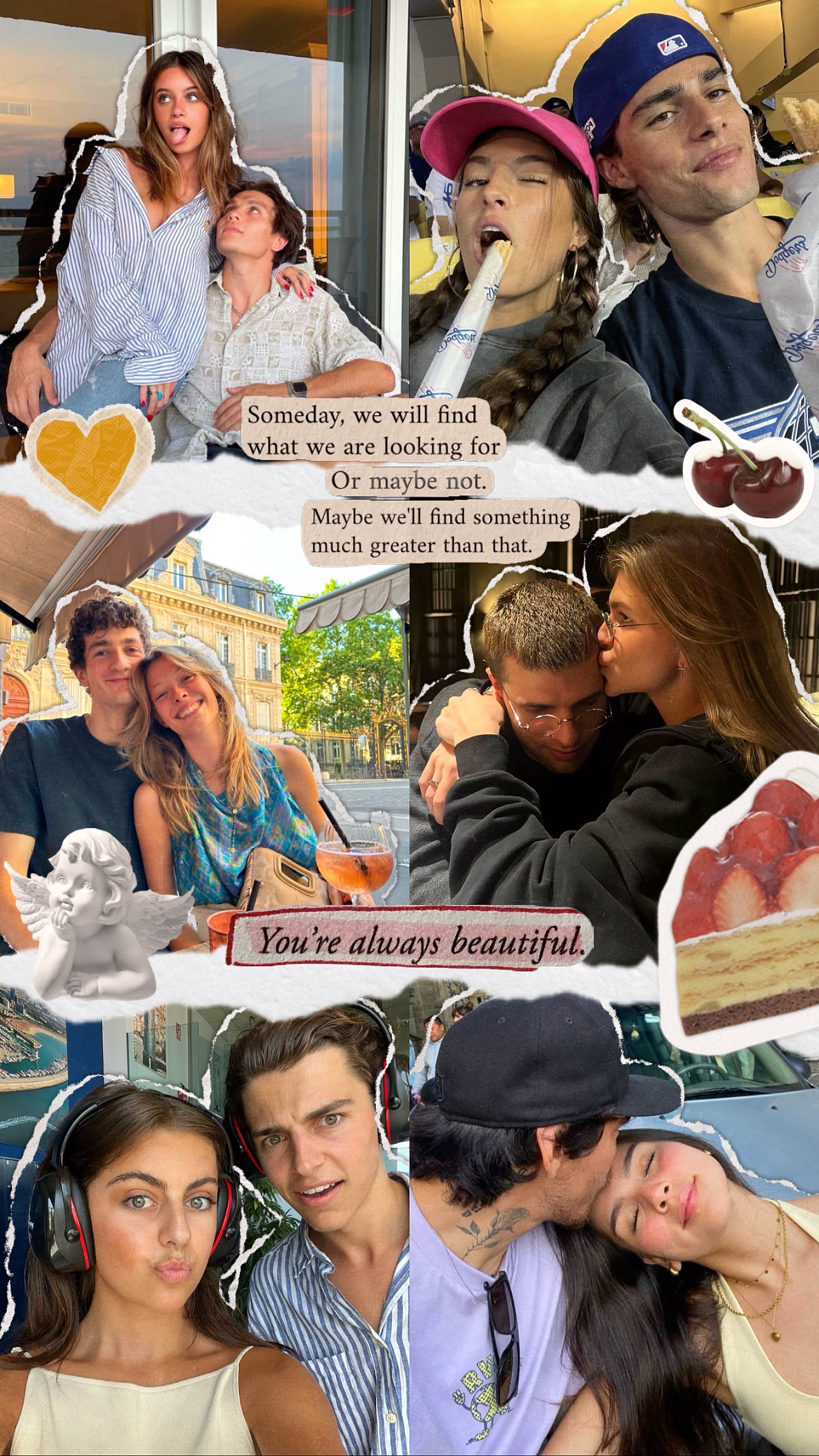 Collage des Paares