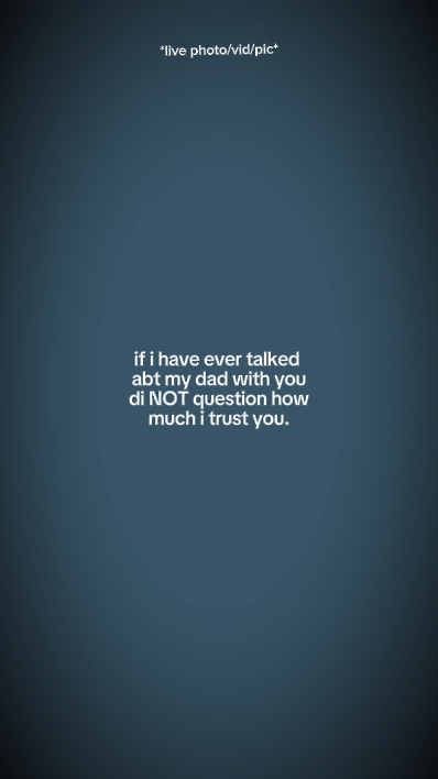 evertalkedabtmydad