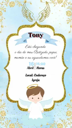 Batizado Masculino 