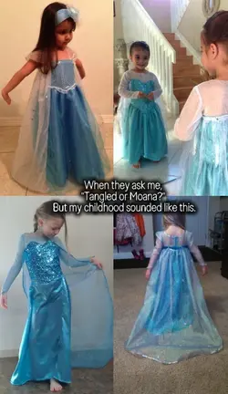 childhood frozen