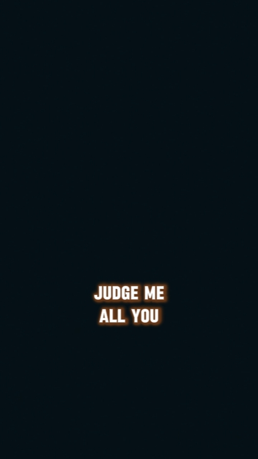 Tu ne me connais pas.