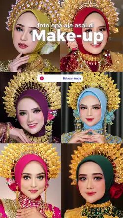 apa saja asal makeup